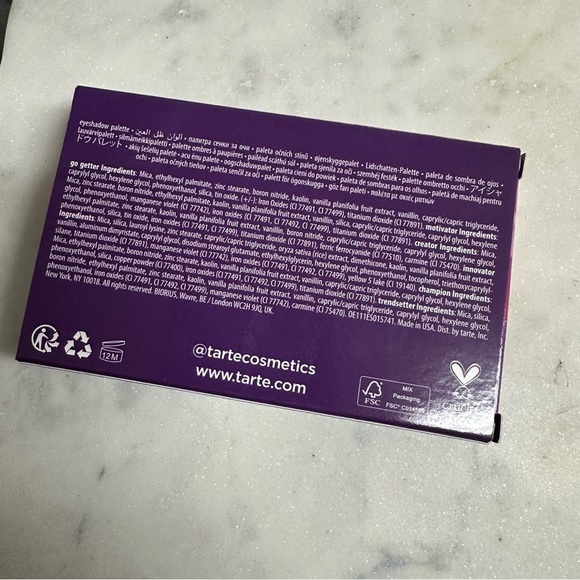 Tarte Purple and Brown Eyeshadow Palette - Picture 4 of 4